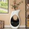 Modern floor vase, White Unique Trumpet Floor Vase, Home Interior Decoration, Modern Floor Vase, Tall Floor Vases for Entryway and Living Room And Office